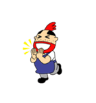 ポッポおじさん（個別スタンプ：40）