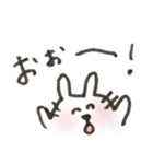 ゆる手描き うさぎ（個別スタンプ：27）