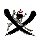 skeleton_karate_2（個別スタンプ：8）