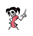 skeleton_kung fu_2（個別スタンプ：1）