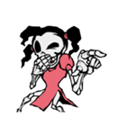 skeleton_kung fu_2（個別スタンプ：7）