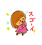 ふんわりした女の子（個別スタンプ：12）