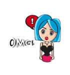 SexyBlue（個別スタンプ：17）