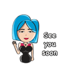 SexyBlue（個別スタンプ：34）