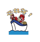 Seafood sticker（個別スタンプ：8）