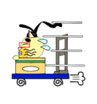 段ボール箱に棲まう公家猫(くげねこ)（個別スタンプ：8）