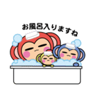 トリプルおさる（個別スタンプ：21）