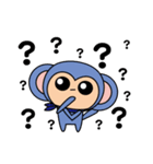 トリプルおさる（個別スタンプ：36）