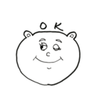 くまのような動物（個別スタンプ：5）