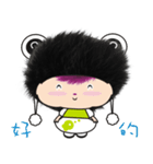 small hair ghost is a cute child（個別スタンプ：6）