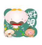 Three little angels' funny talk！（個別スタンプ：3）