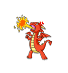 Tiny Drakes Stickers（個別スタンプ：1）