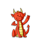 Tiny Drakes Stickers（個別スタンプ：8）