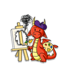 Tiny Drakes Stickers（個別スタンプ：16）