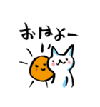 筆ペンねこ（個別スタンプ：9）