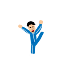 透明カラーちゃん（個別スタンプ：2）