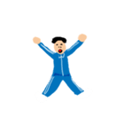 透明カラーちゃん（個別スタンプ：12）