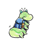 Corgi Worm（個別スタンプ：9）