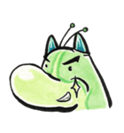 Corgi Worm（個別スタンプ：13）