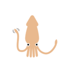 Squid living in the city（個別スタンプ：1）