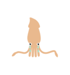 Squid living in the city（個別スタンプ：17）