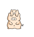 Fat pig's daily（個別スタンプ：25）