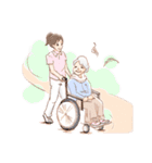 ご主人様のお仕事（介護士編）（個別スタンプ：34）