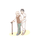 ご主人様のお仕事（介護士編）（個別スタンプ：37）