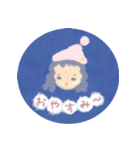 きゅーとなおんなのこすたんぷ（個別スタンプ：8）