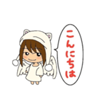 天使の日常あいさつのスタンプ（個別スタンプ：2）