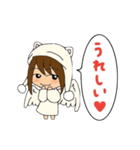 天使の日常あいさつのスタンプ（個別スタンプ：11）