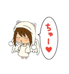 天使の日常あいさつのスタンプ（個別スタンプ：15）