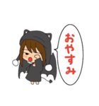 悪魔の日常あいさつ（個別スタンプ：4）