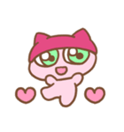 ねこねこねこりのスタンプだぜ（個別スタンプ：1）