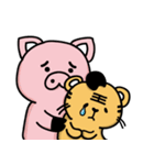 Tiger King ＆ Chume Pig（個別スタンプ：23）