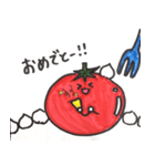女子のためのトマト（個別スタンプ：40）