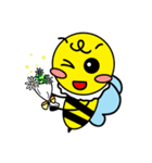 ちび蜂！ラヴィの成長期（個別スタンプ：11）