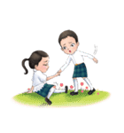 Miko Mia The Gorman Siblings (English)（個別スタンプ：25）