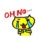 きいろいネコの話（個別スタンプ：5）