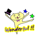 きいろいネコの話（個別スタンプ：21）