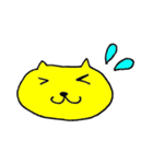きいろいネコの話（個別スタンプ：25）