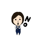 まえがみわけ子さん（個別スタンプ：3）