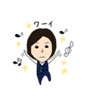 まえがみわけ子さん（個別スタンプ：4）