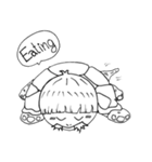 Little Turtle Me（個別スタンプ：9）