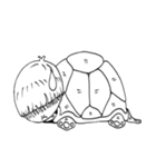 Little Turtle Me（個別スタンプ：11）