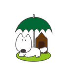 白い犬、天ちゃん（個別スタンプ：16）