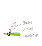 The Green Crayon 1 : Exclamation（個別スタンプ：12）