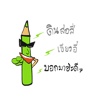 The Green Crayon 1 : Exclamation（個別スタンプ：33）