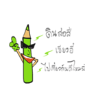 The Green Crayon 1 : Exclamation（個別スタンプ：38）