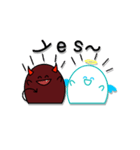 Choco friend.（個別スタンプ：40）
